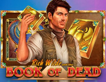 EL HEROE RICH WILD USA SU CONOCIMIENTO Y JEROGLIFICOS PARA AYUDARTE A PASAR UNA NUEVA PAGINA EN BOOK OF DEAD